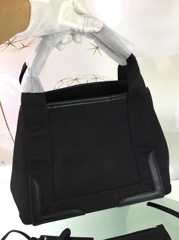 BALENCIAG巴黎世家 17春夏新款 NAVY CABAS 子母購物袋 進口耐磨棉質帆布  BL1070